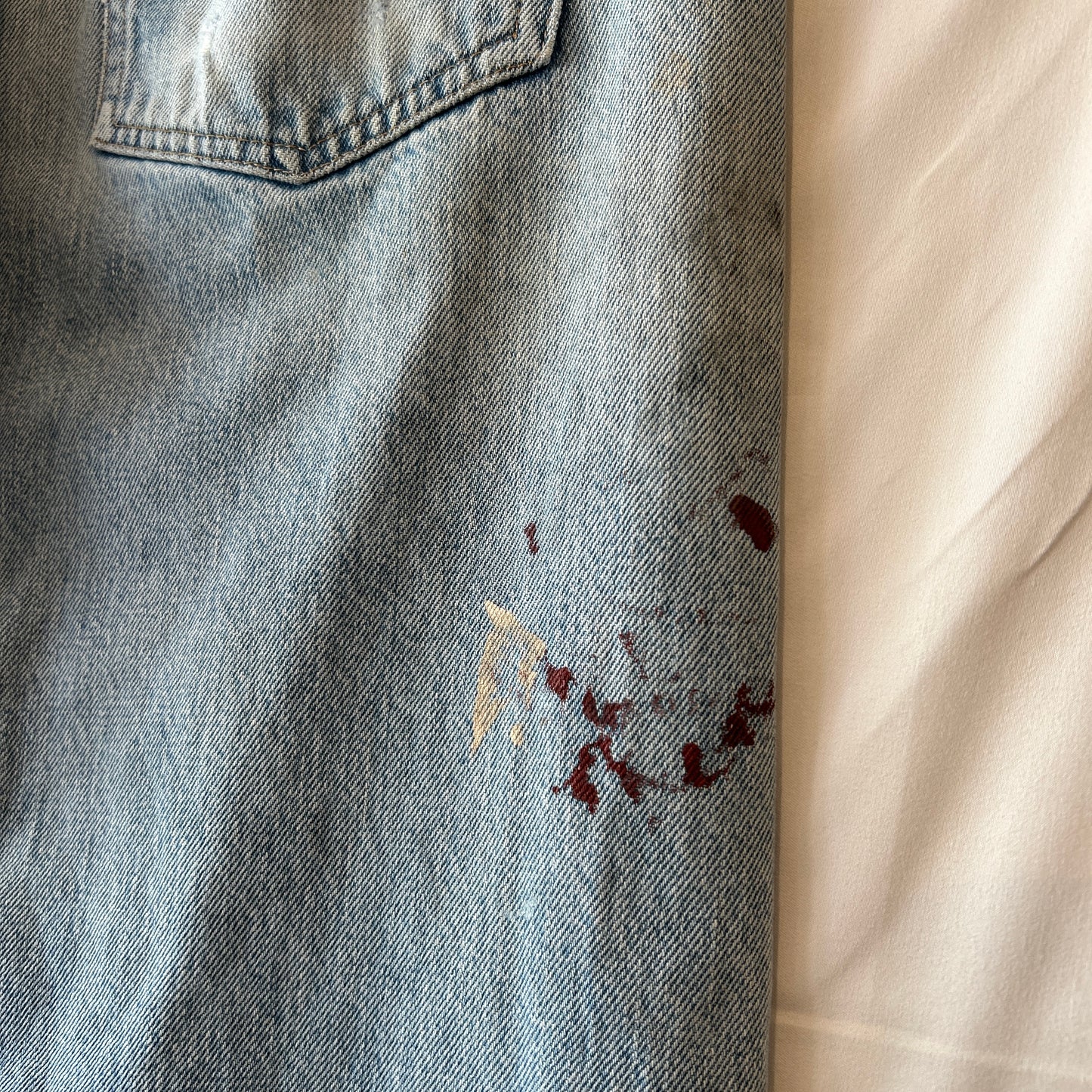 70's Levi's リーバイス 501 66後期 デニムパンツ 表記不明(実寸W33L32相当)/A6735P-SO