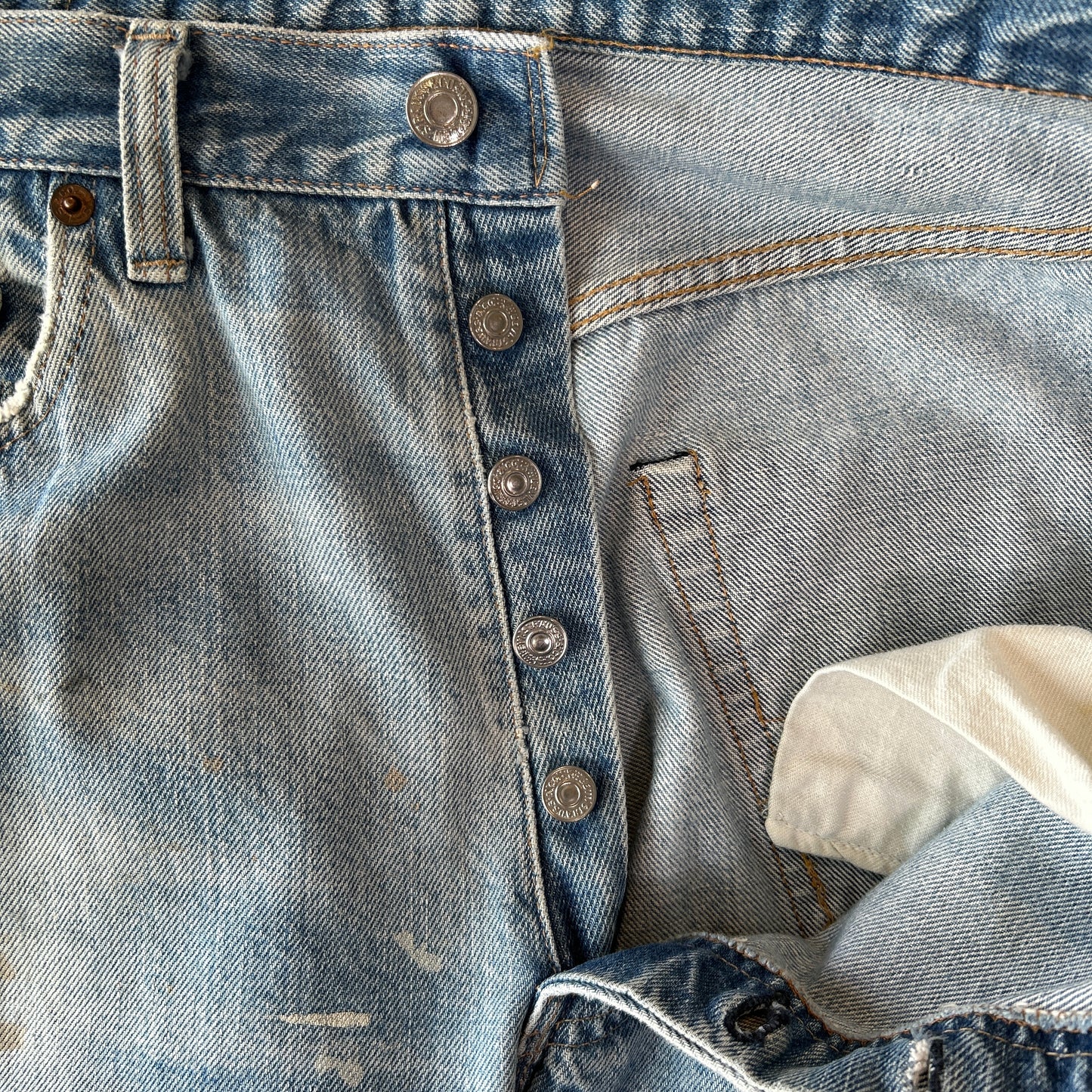 70's Levi's リーバイス 501 66後期 デニムパンツ 表記不明(実寸W33L32相当)/A6735P-SO