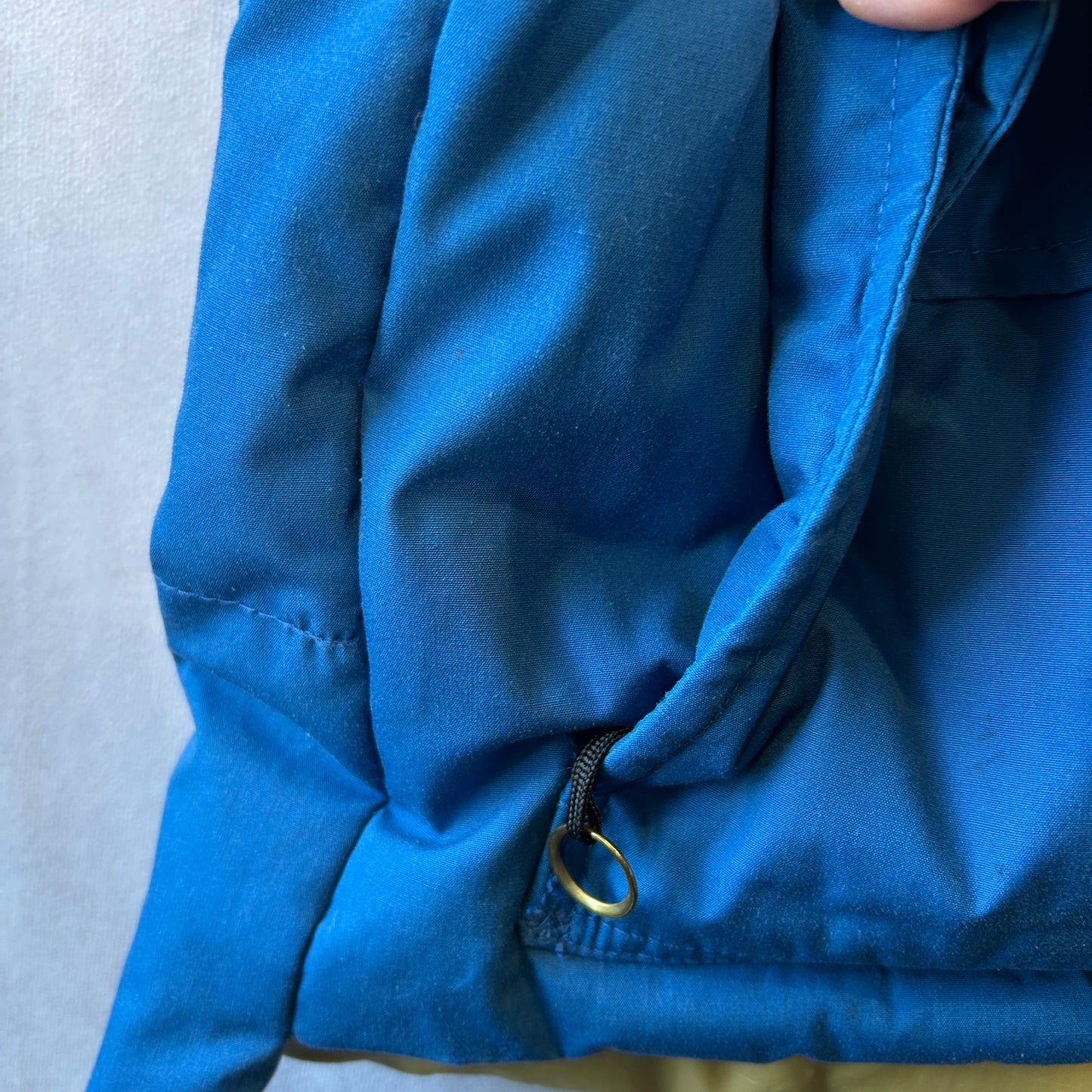 70's CAMP7 キャンプ7 ダウンベスト ブルー(XL)/A9880V-SO