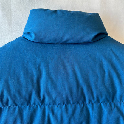 70's CAMP7 キャンプ7 ダウンベスト ブルー(XL)/A9880V-SO