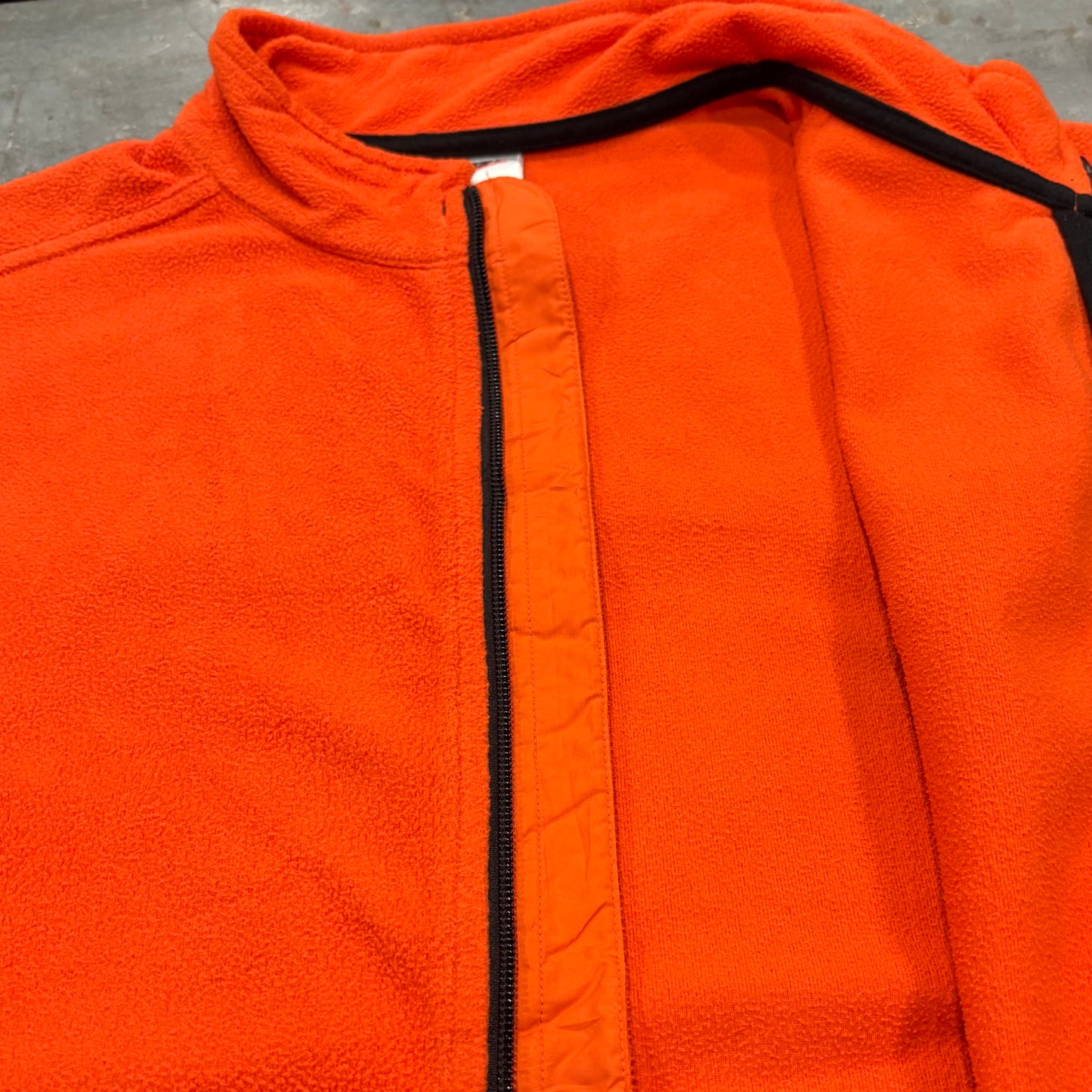 00's NIKE ナイキ フリースベスト オレンジ (XL) /B0119V-SO