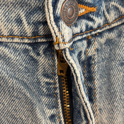 00's Levi's 550 リーバイス ショーツ ハーフパンツ オレンジタブ 薄青 (W34)/B2287P-SO