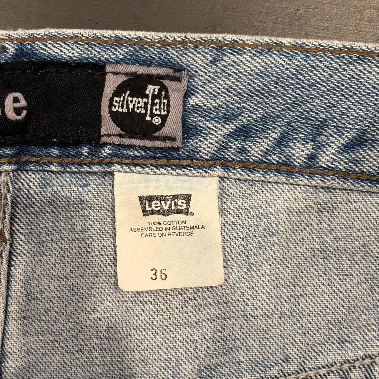 00's Levi's Silver Tab Loose リーバイス シルバータブ 薄青 (W36)/B2633P-SO