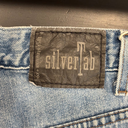 00's Levi's Silver Tab Loose リーバイス シルバータブ 薄青 (W36)/B2633P-SO