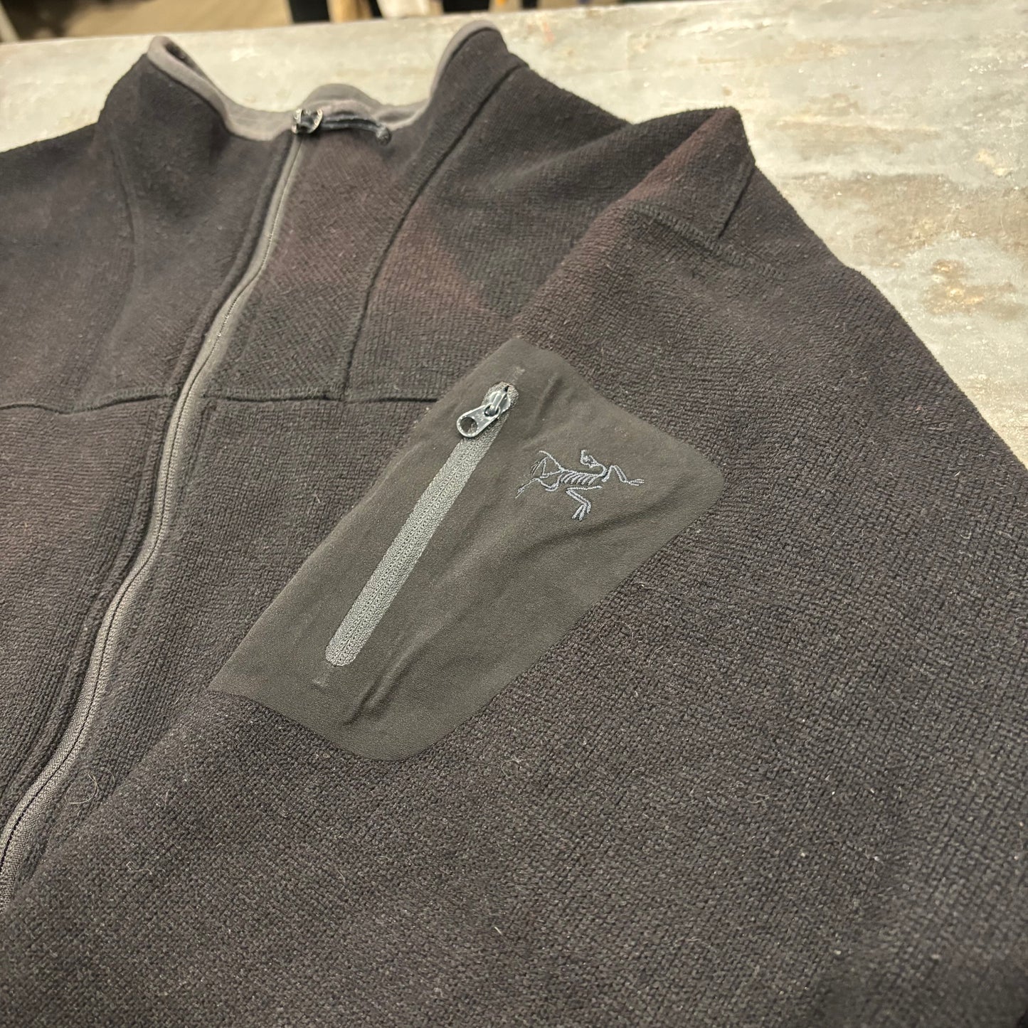 ARC'TERYX アークテリクス コバートカーディガン フリースジャケット POLARTEC ポーラテック ブラック (L) /B4261F-SO