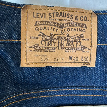 デッドストック 80's Levi's リーバイス 509 デニムパンツ (40×30)/C1208P-SO