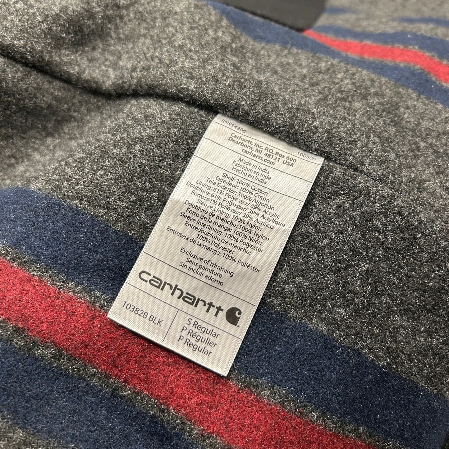 00's Carhartt カーハート デトロイトジャケット 企業ロゴ入り 黒 (S)/B3260J-SO