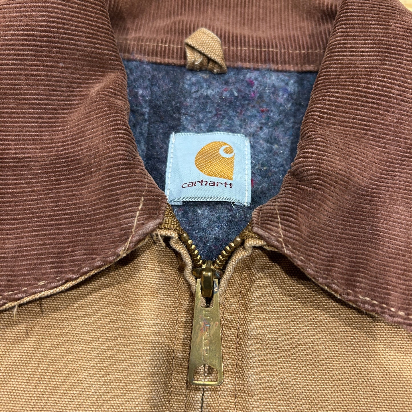 90's Carhartt カーハート デトロイトジャケット ベージ系 (サイズ不明)/A8760J-SO