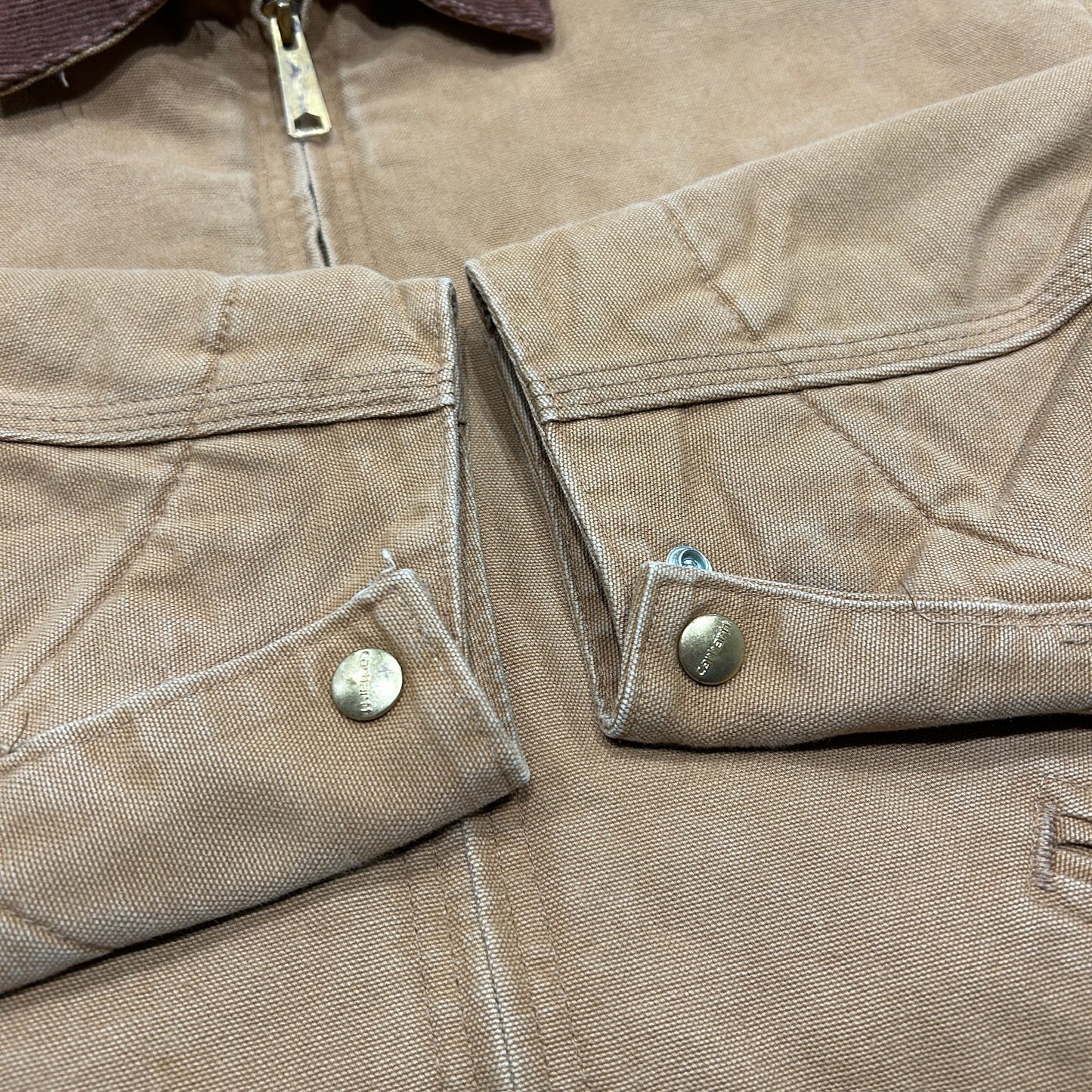 90's Carhartt カーハート デトロイトジャケット ベージ系 (サイズ不明)/A8760J-SO