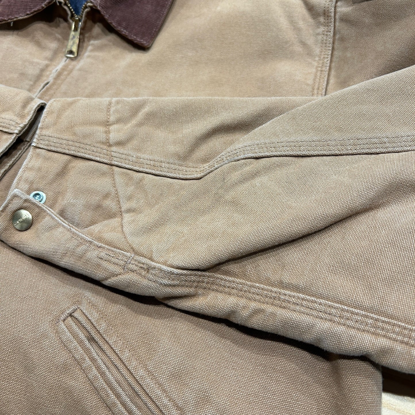 90's Carhartt カーハート デトロイトジャケット ベージ系 (サイズ不明)/A8760J-SO