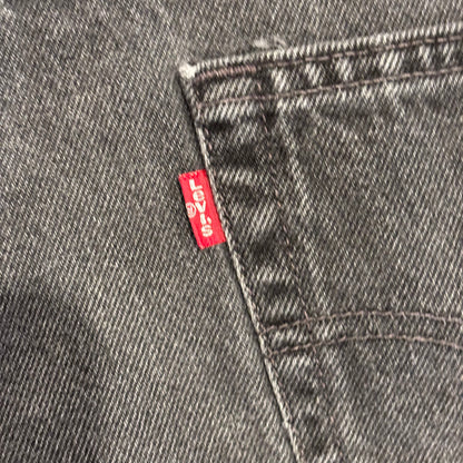 00's Levi's 550 リーバイス ショーツ ハーフパンツ 黒 (W36)/B2698P-SO