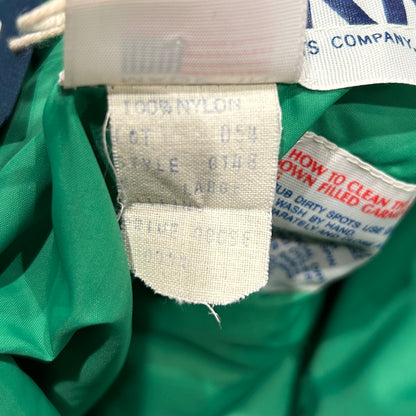 80's GERRY リバーシブルダウンベスト グリーン/ブルー(L)/C0249V-SO