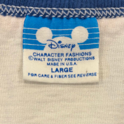 90's DISNEY EPCOT CENTER リンガーTシャツ 白 L/B2706T-SO