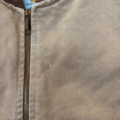 90's Carhartt カーハート ダックベスト ブラウン (aboutXL)/C1563V-SO