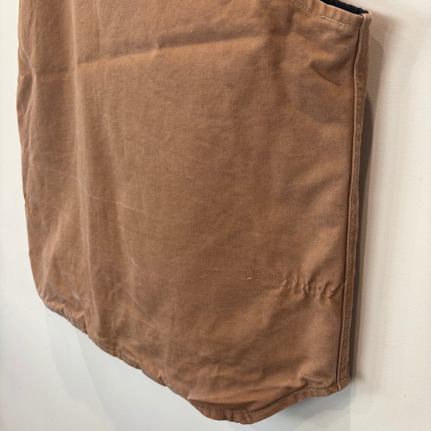 90's Carhartt カーハート ダックベスト ブラウン (aboutXL)/C1563V-SO