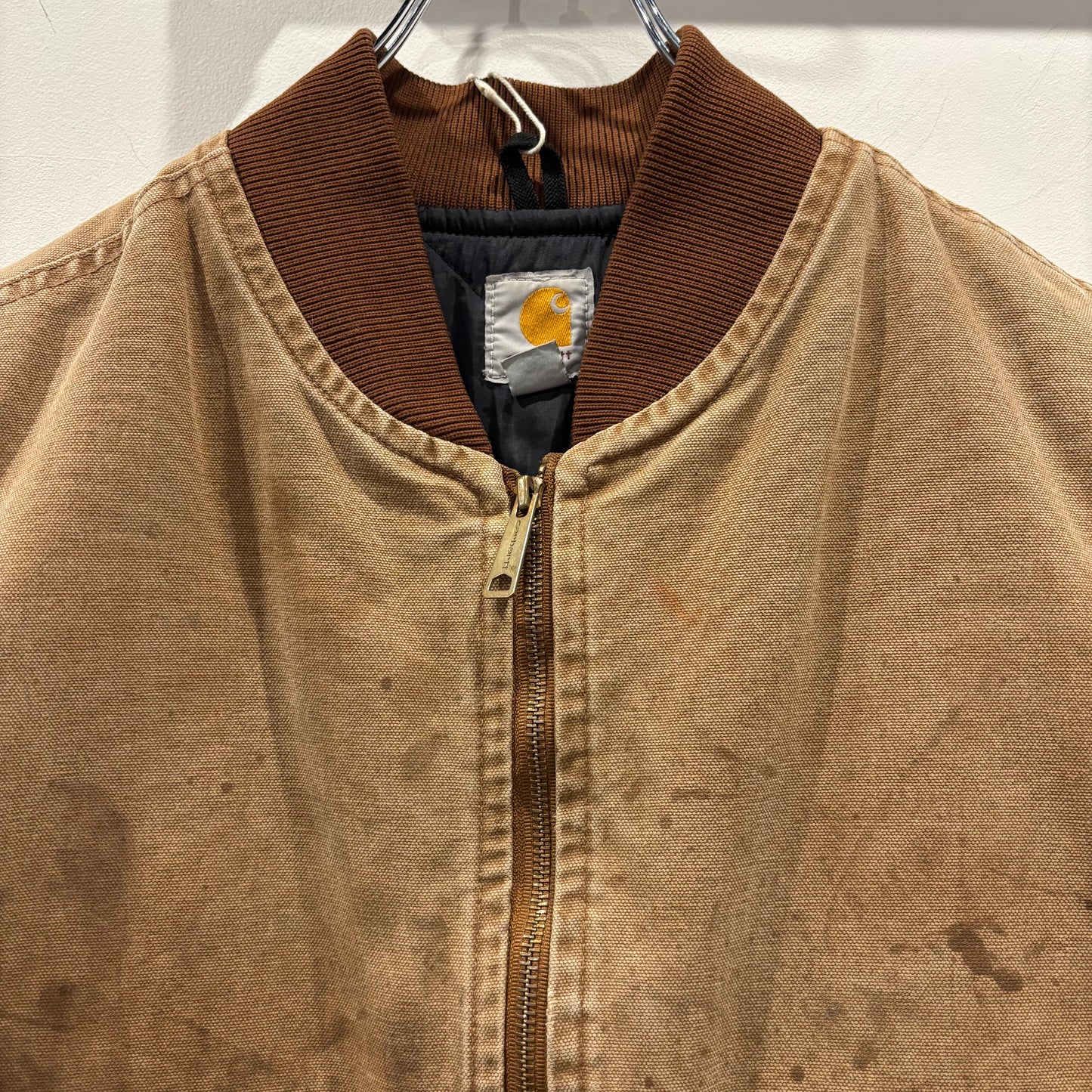 Carhartt カーハート ダックベスト ブラウン/B4262V-SO