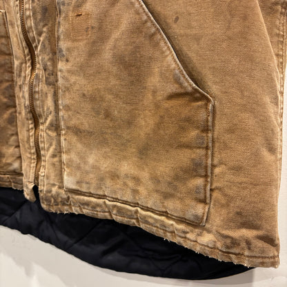 Carhartt カーハート ダックベスト ブラウン/B4262V-SO