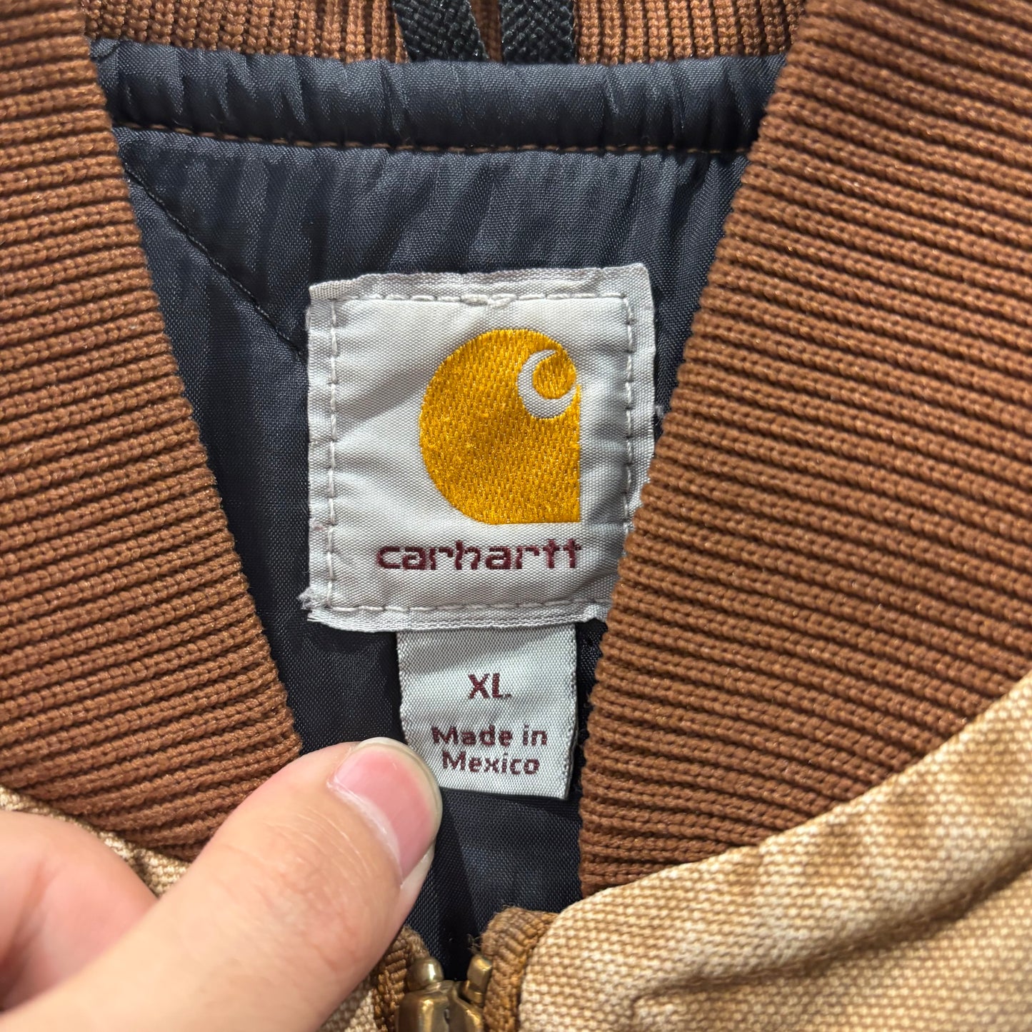Carhartt カーハート ダックベスト ブラウン/B4262V-SO