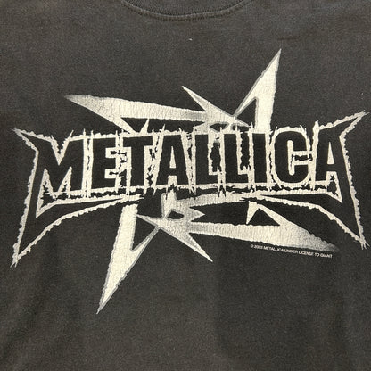 00's Metallica メタリカ ロゴTシャツ 黒/A7308T-SO
