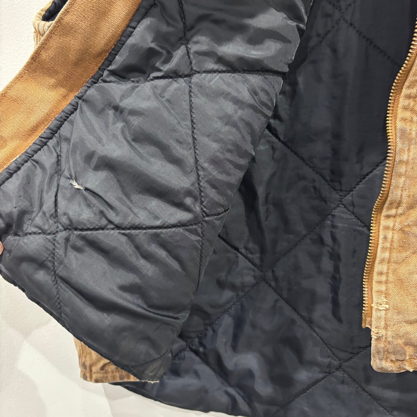 Carhartt カーハート ダックベスト ブラウン/B4262V-SO