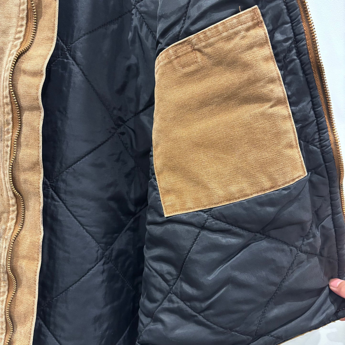 Carhartt カーハート ダックベスト ブラウン/B4262V-SO