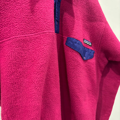 90's Patagonia パタゴニア シンチラスナップT ピンク(S)/A8887F-SO