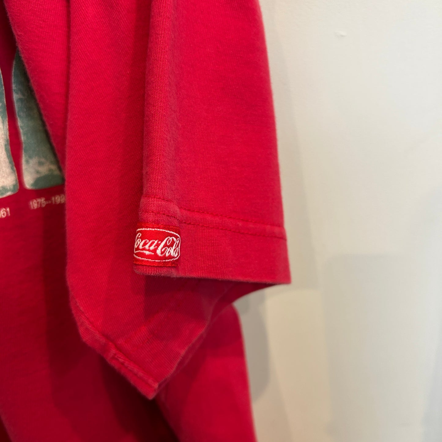 1992 Coca-Cola Evolution ビンの進化 ポロシャツ 赤 (L)/B2773S-SO