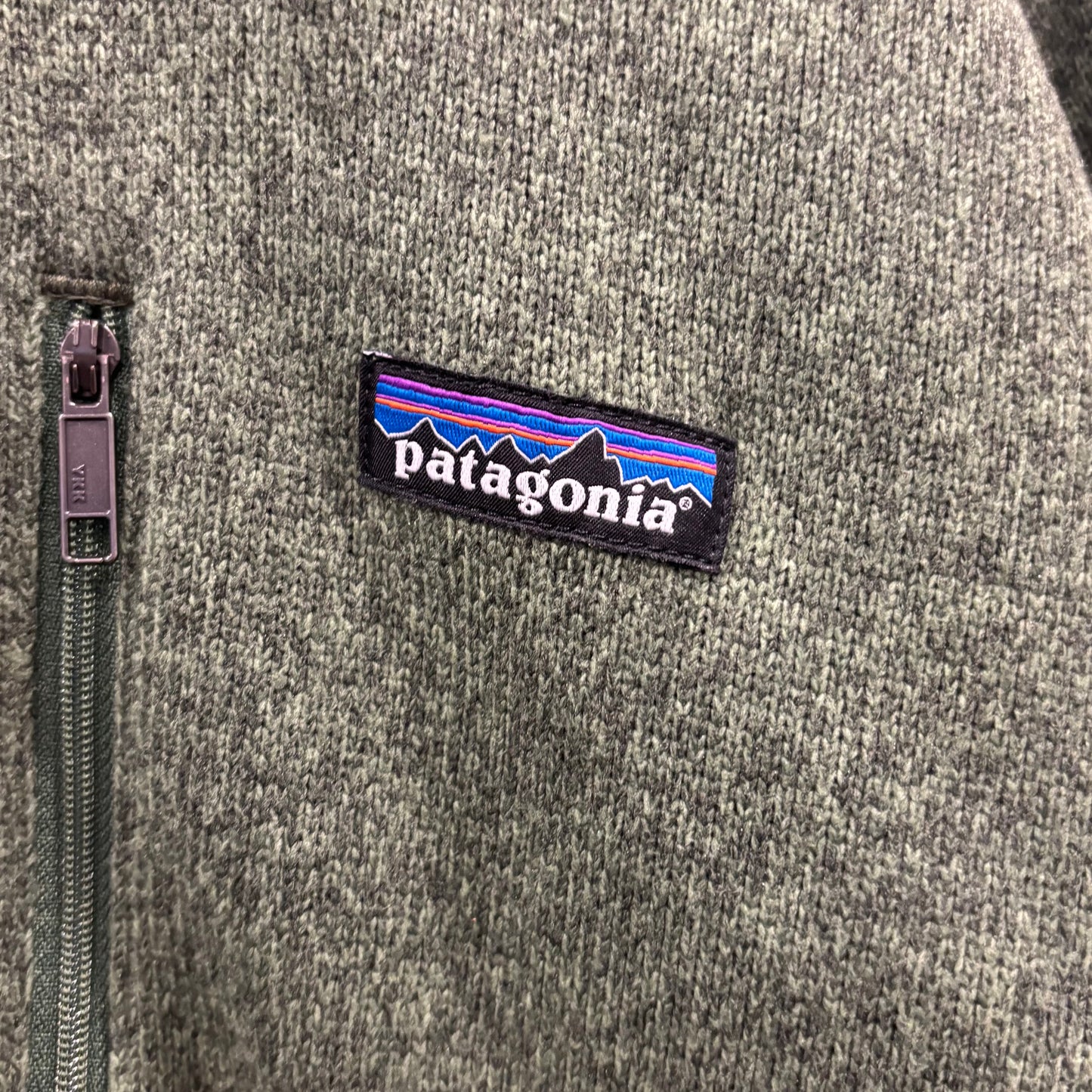 SP17 Patagonia パタゴニア ベターセーター 1/4ジップ 緑 (XL)/A5037F-SO