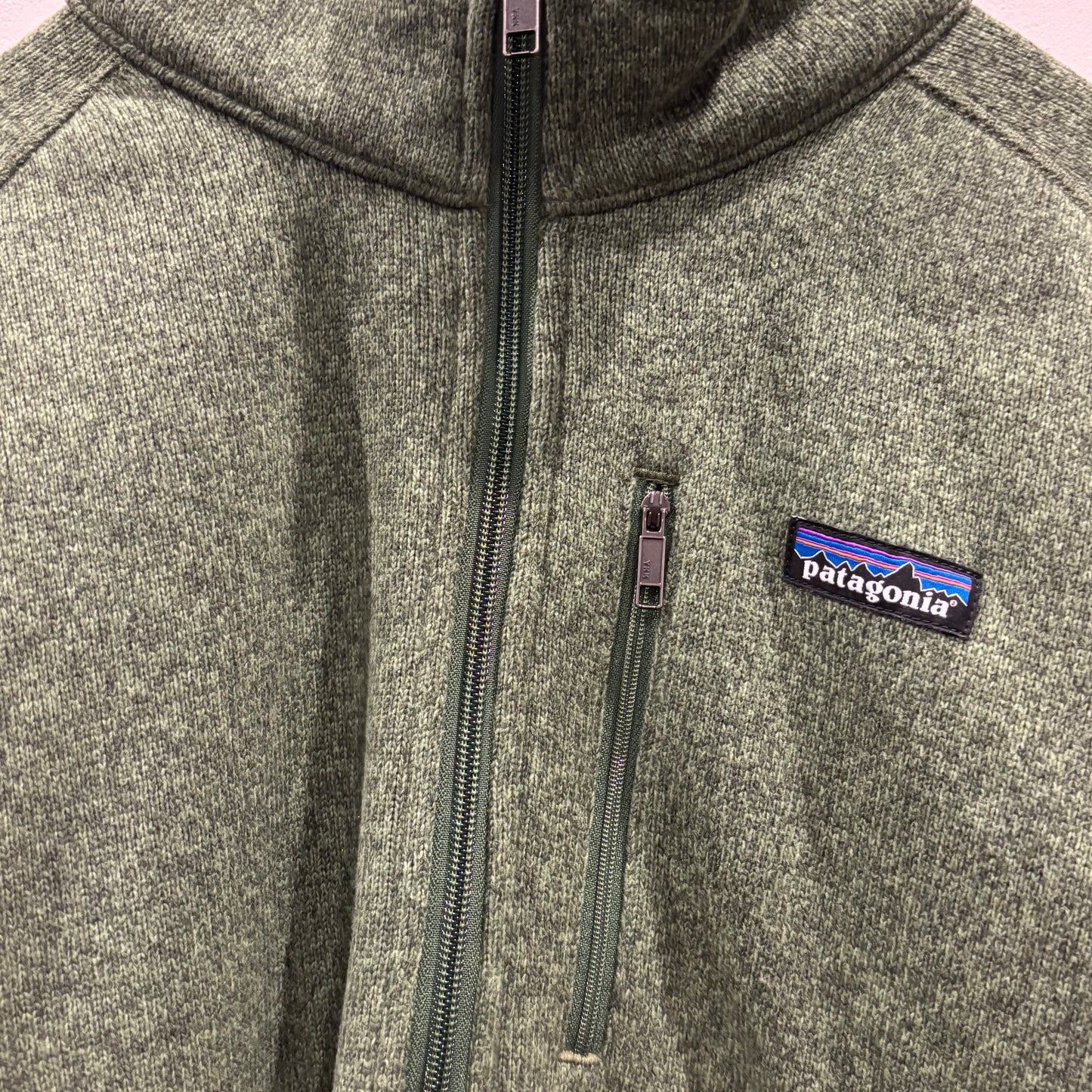 SP17 Patagonia パタゴニア ベターセーター 1/4ジップ 緑 (XL)/A5037F-SO