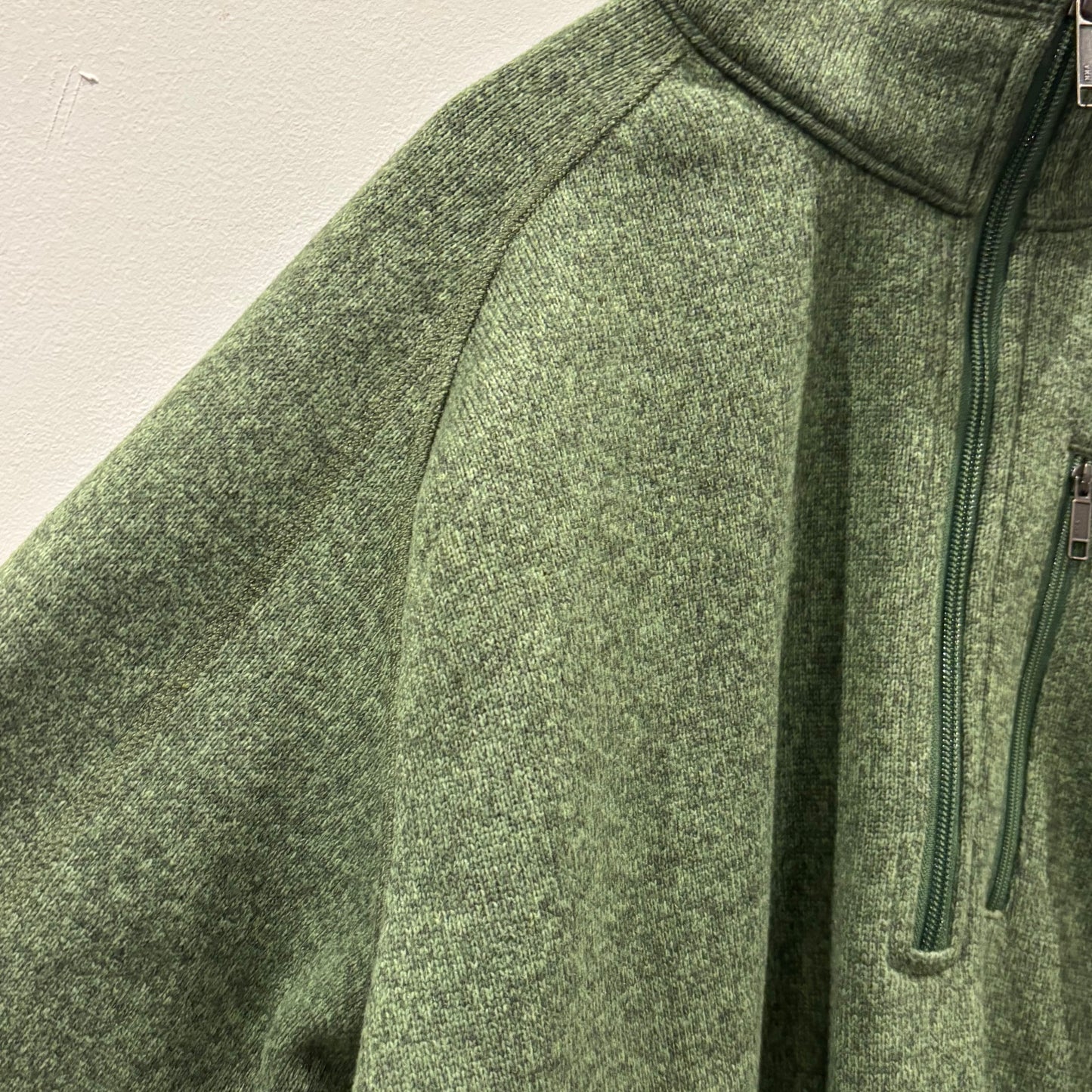 SP17 Patagonia パタゴニア ベターセーター 1/4ジップ 緑 (XL)/A5037F-SO