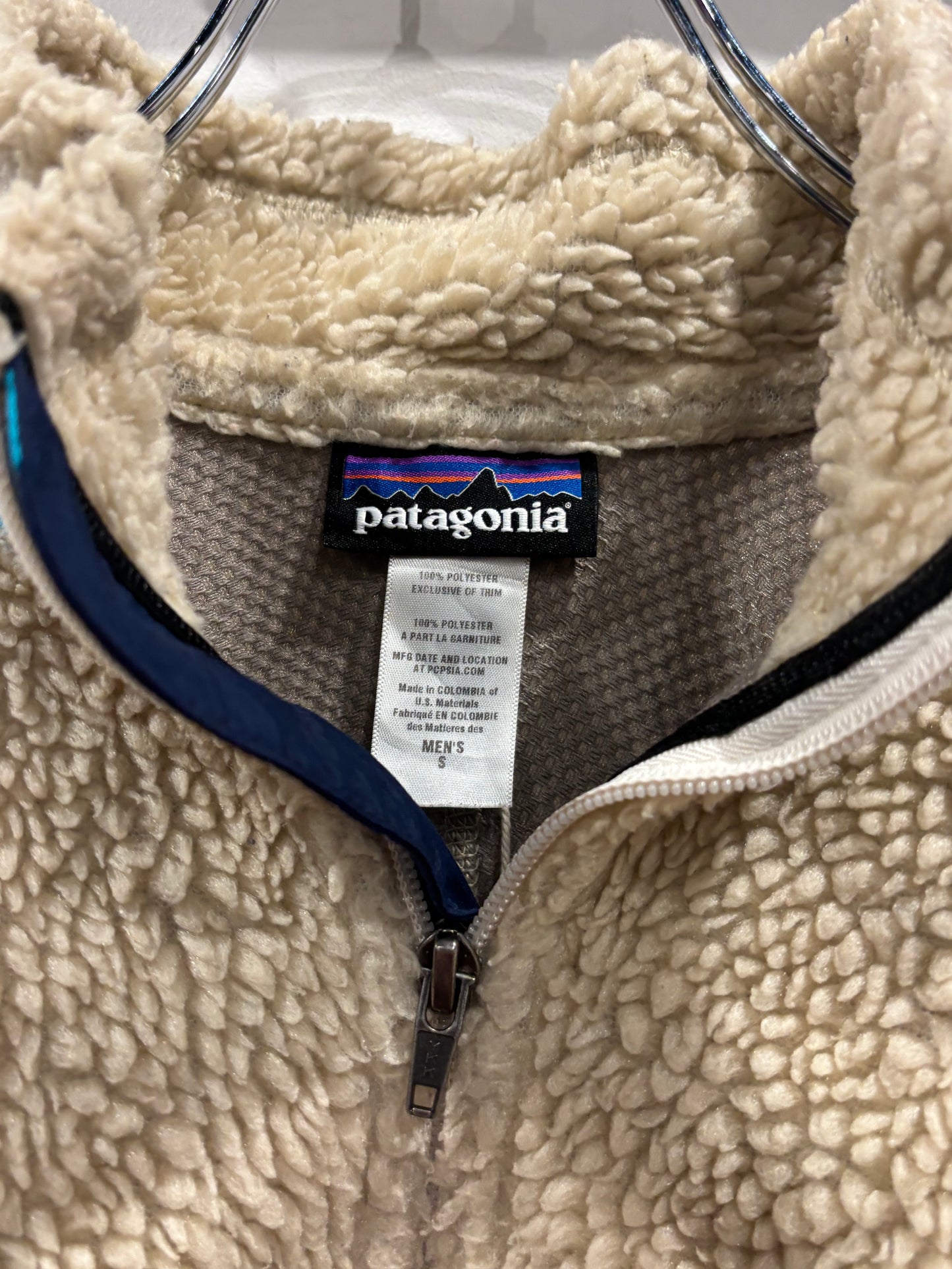 FA13 Patagonia パタゴニア レトロX ジャケット アイボリー (Men's S)/A5259F-SO