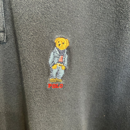 POLO RALPH LAUREN Classic Fit ポロベア ポロシャツ 紺 (XL)/B1987S-SO
