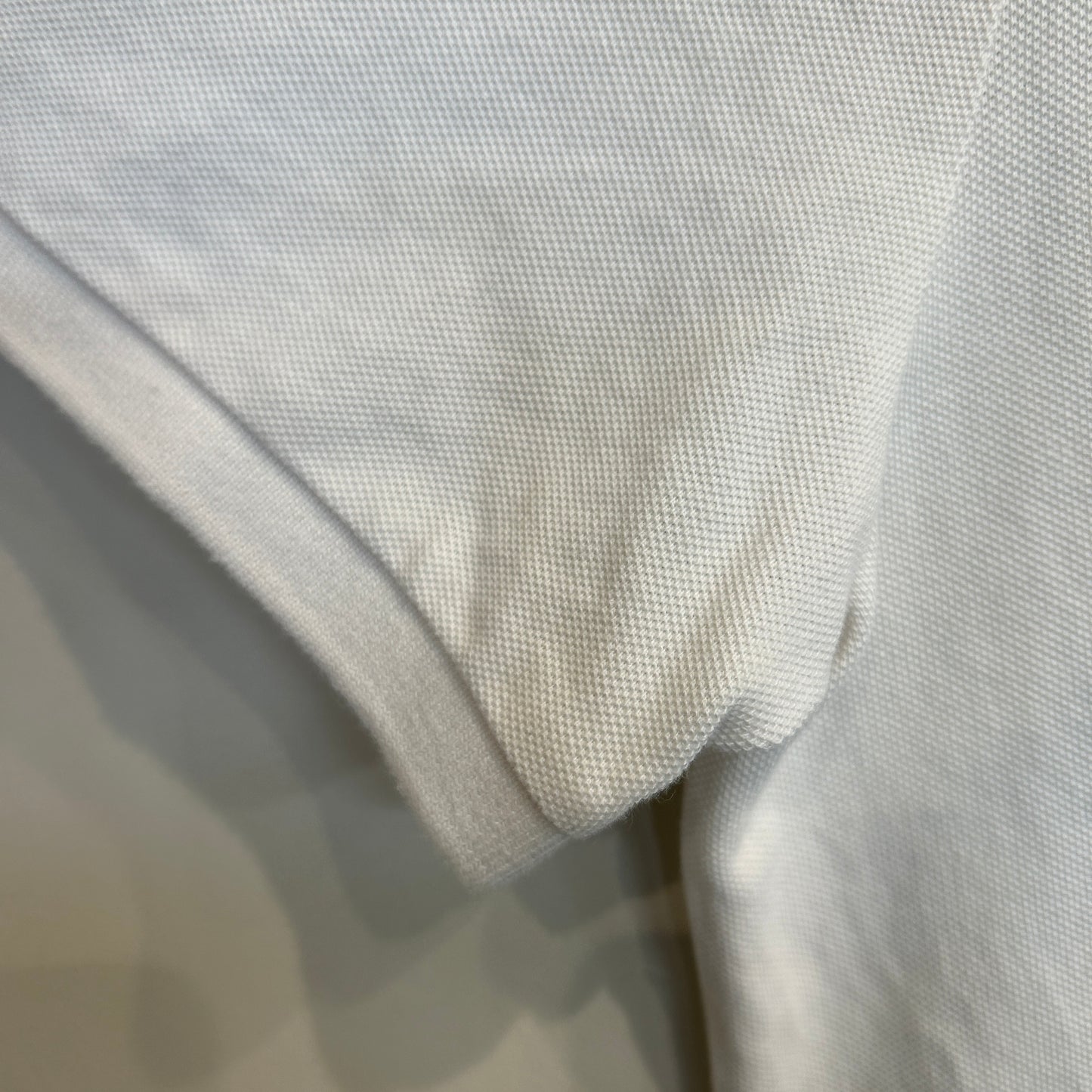 POLO RALPH LAUREN ラルフローレン custom slim Fit ポロベア ポロシャツ 白 (L)/B2273S-SO