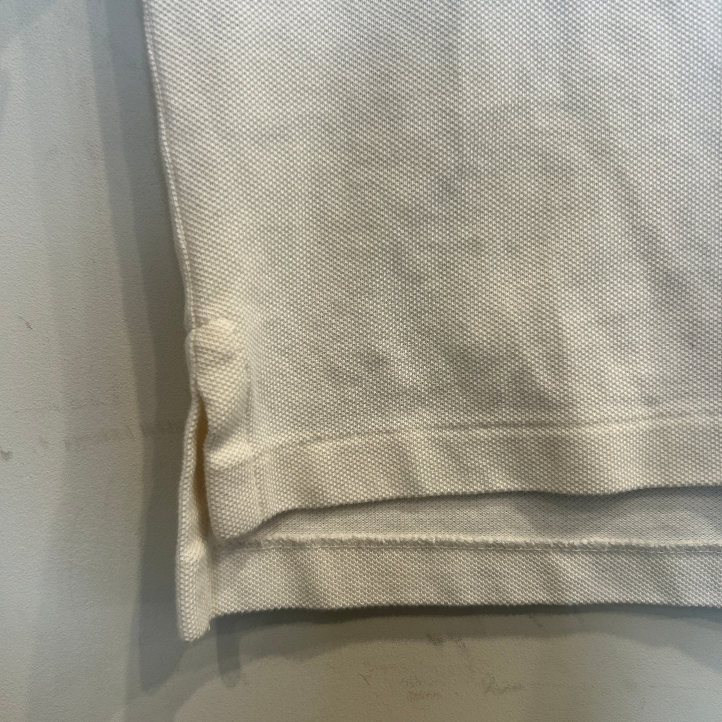 POLO RALPH LAUREN ラルフローレン custom slim Fit ポロベア ポロシャツ 白 (L)/B2273S-SO