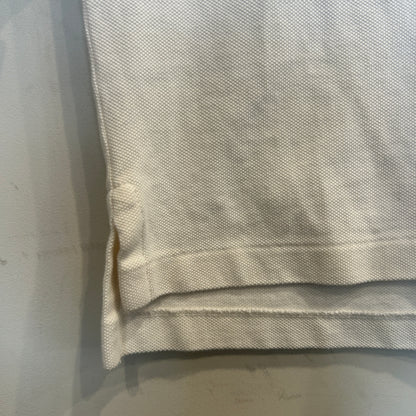 POLO RALPH LAUREN ラルフローレン custom slim Fit ポロベア ポロシャツ 白 (L)/B2273S-SO