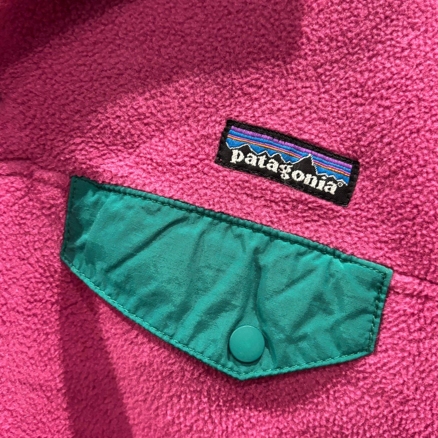 FA12 Patagonia パタゴニア シンチラスナップT ローズ (Women's S)/A9419F-SO