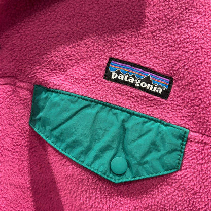 FA12 Patagonia パタゴニア シンチラスナップT ローズ (Women's S)/A9419F-SO