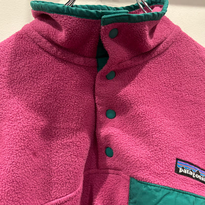 FA12 Patagonia パタゴニア シンチラスナップT ローズ (Women's S)/A9419F-SO