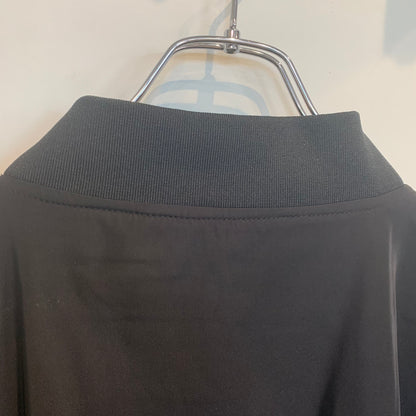 00's Calvin Klein フライト ボンバージャケット 黒 (XL)/B3631J-SO