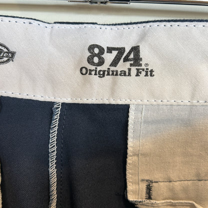 00's Dickies 874 ディッキーズ チノパン ワークパンツ 紺 (33×31)/B4003P-SO