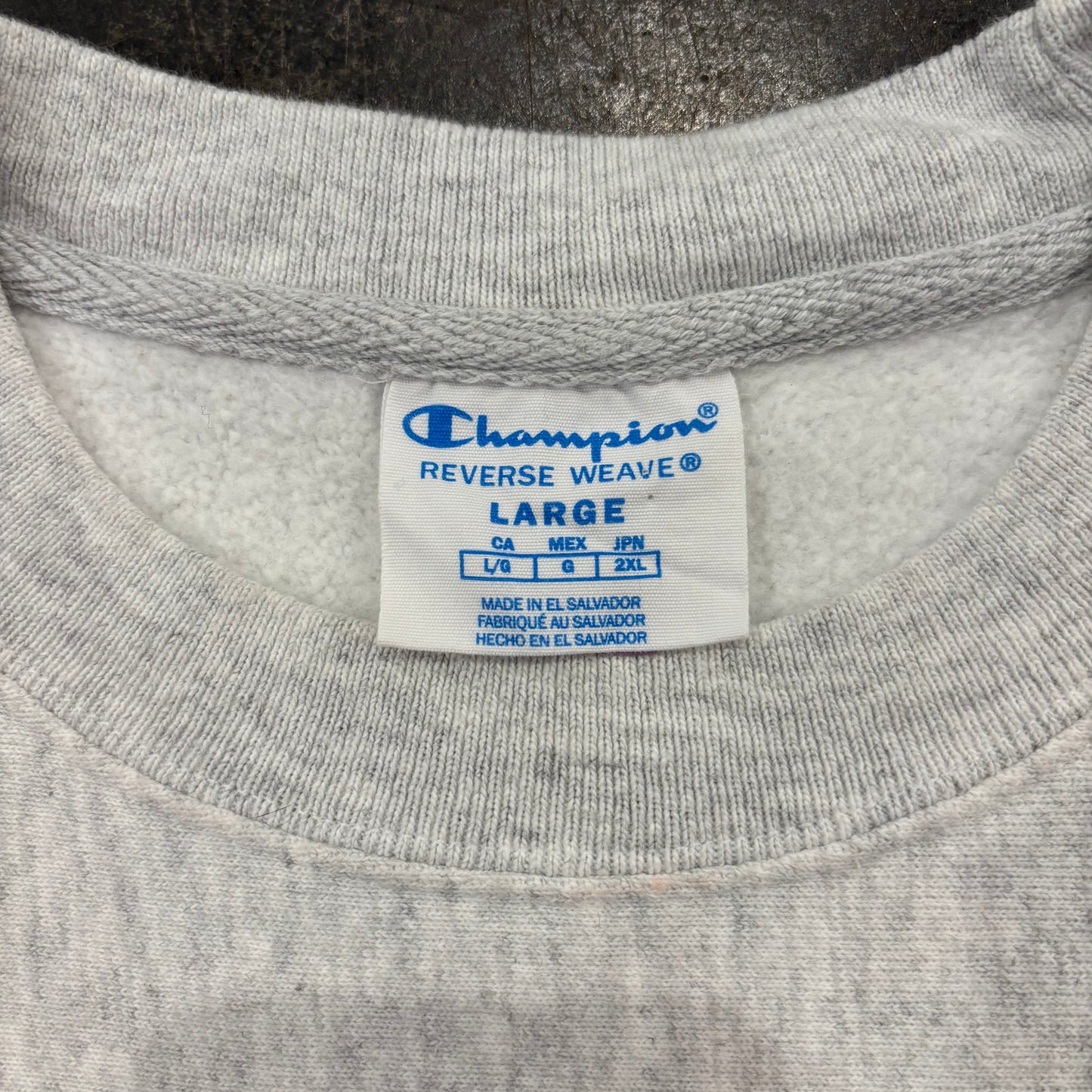 00's Champion Reverse Weave リバースウィーブ TENNESSEE カレッジスウェット アッシュグレー (L) /A8920S-SO
