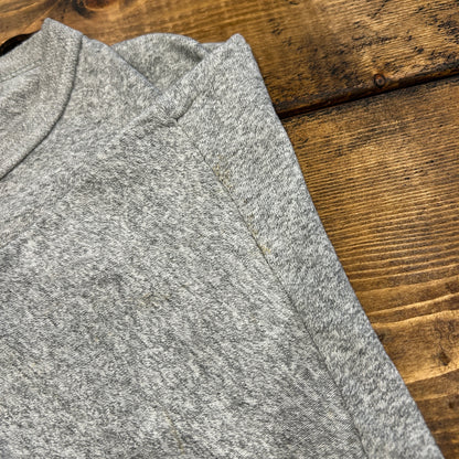 80's L.L.Bean×Champion 88/12 無地Tシャツ ワンツーボディー グレー(XL)/A3956T-SO