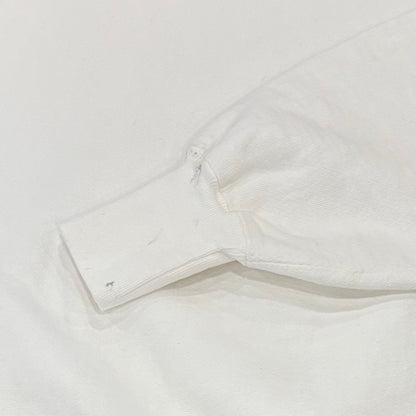 90's Champion Reverse Weave リバースウィーブ ロゴ刺繍 スウェット 白 (サイズ不明）/A8354S-SO