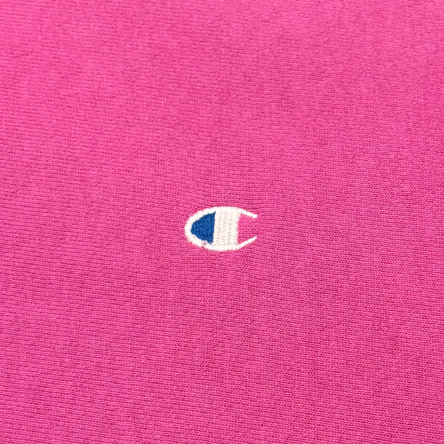 90's Champion Reverse Weave リバースウィーブ ロゴ刺繍 スウェット ピンク (L) /A8689S-SO
