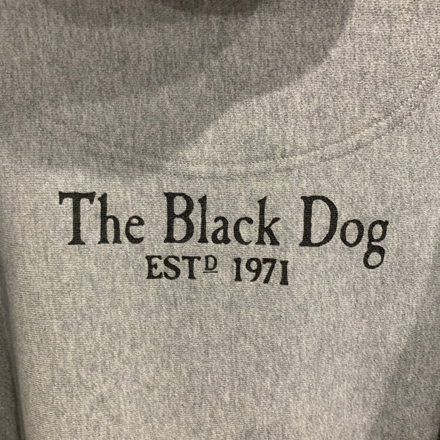 00's Black Dogs プリントスウェット リバースウィーブタイプ フーディ グレー (XXL)/B0579H-SO