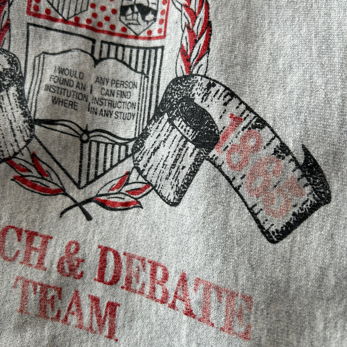 80's Champion Reverse Weave リバースウィーブ CORNELL スウェット 内縫い グレー(L)/C0662R-SO