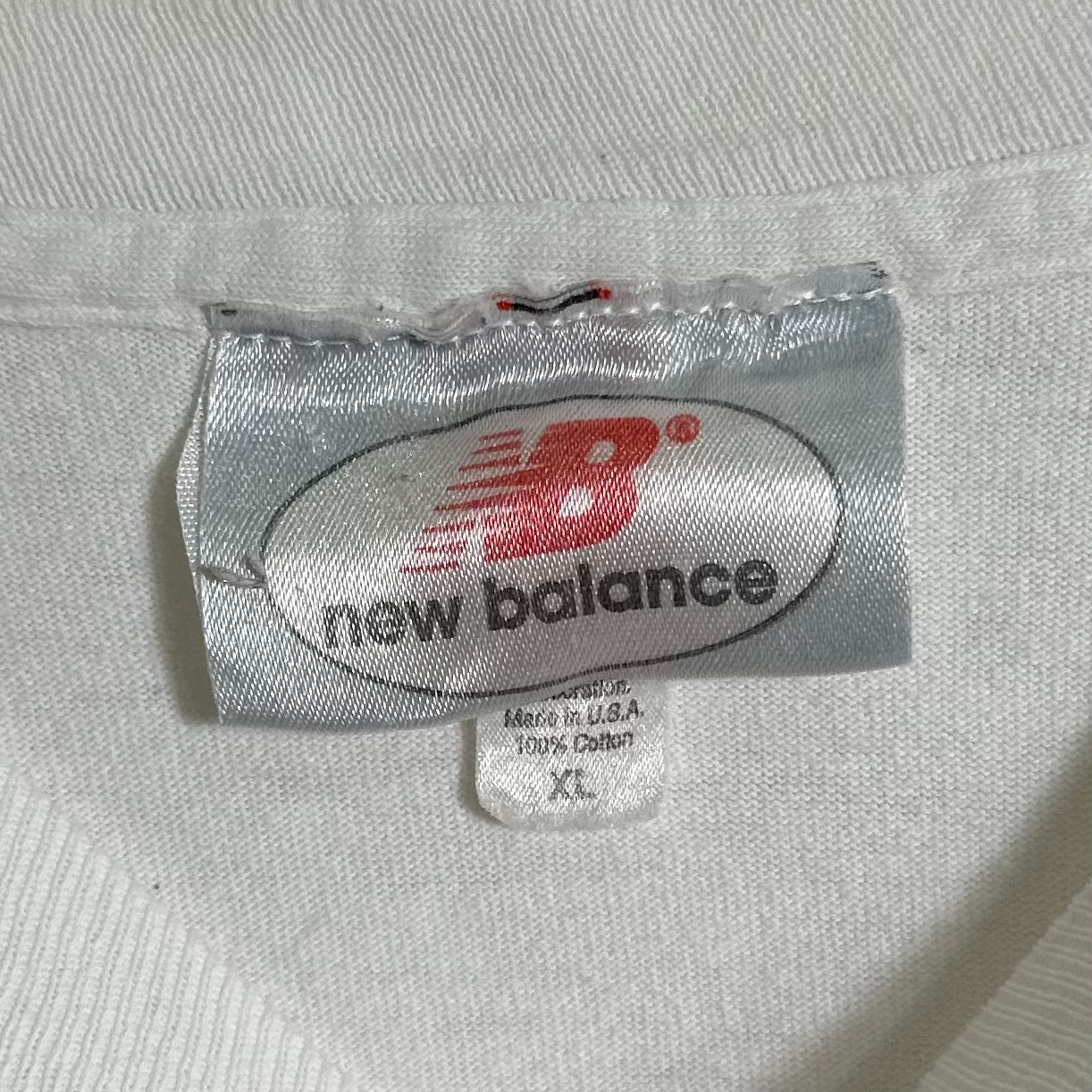 New balance ロンT 白(XL)/A3026T-SO