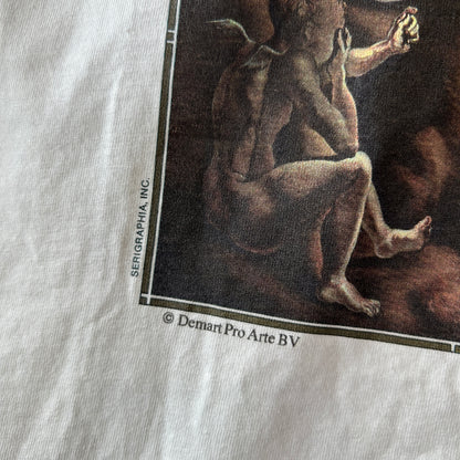 Dead Stock 90's Salvador Dali サルバドール・ダリ”夜のメクラグモ...希望！” アートTシャツ (L)/C1335T-SO