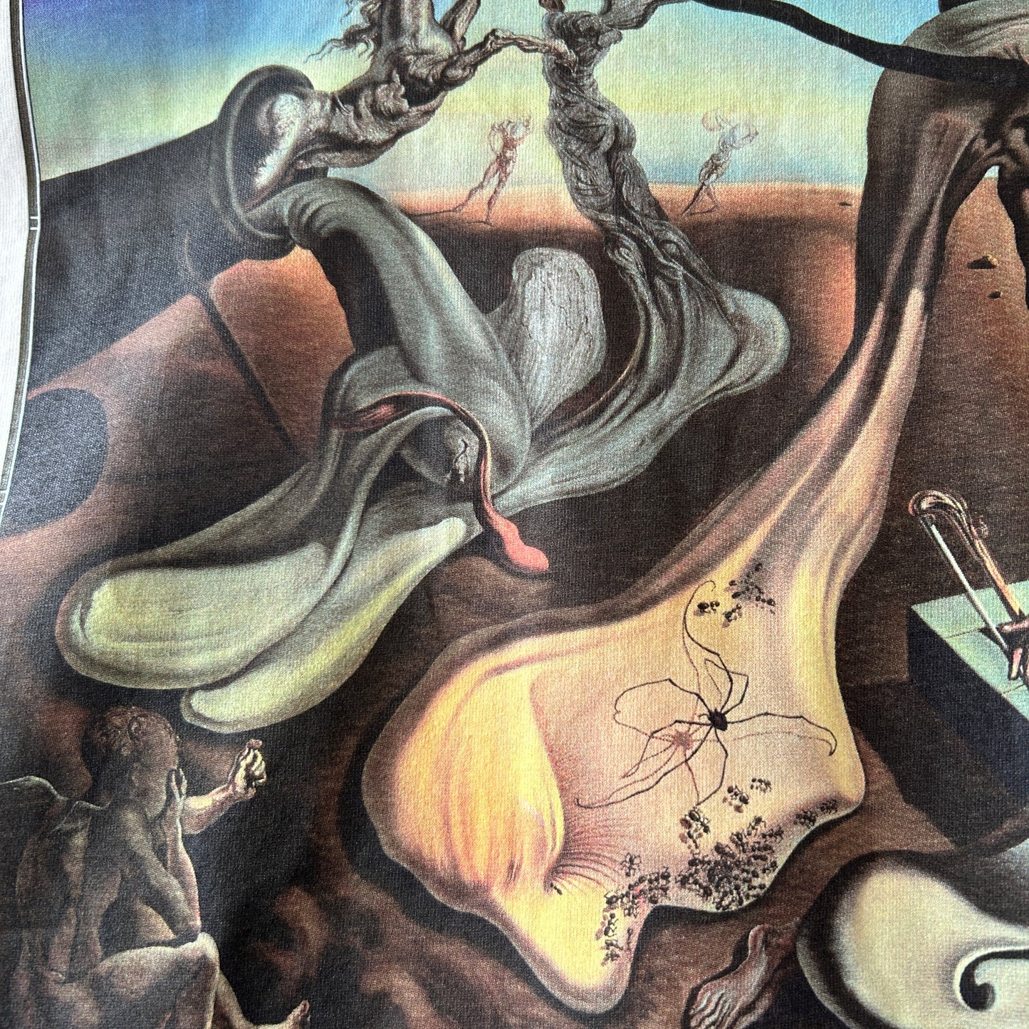 Dead Stock 90's Salvador Dali サルバドール・ダリ”夜のメクラグモ...希望！” アートTシャツ (L)/C1335T-SO