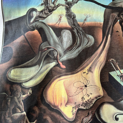 Dead Stock 90's Salvador Dali サルバドール・ダリ”夜のメクラグモ...希望！” アートTシャツ (L)/C1335T-SO